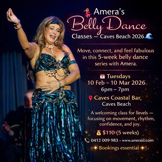 Belly Dance Classes 10th Feb till 10th March 2026